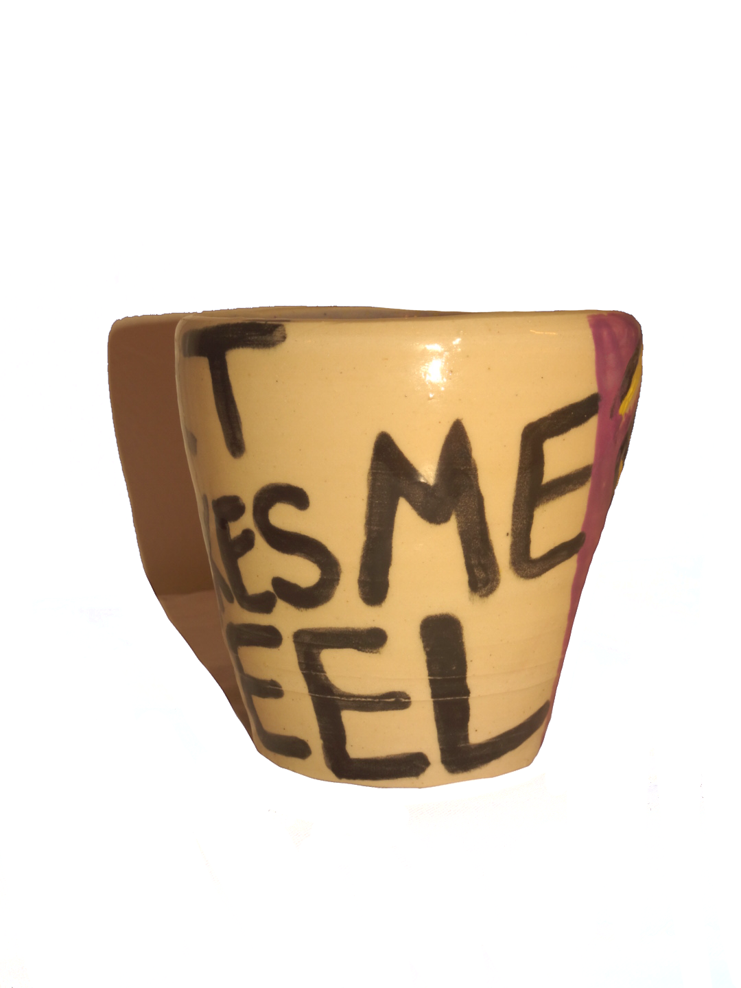 ART MAKES ME FEEL MUG