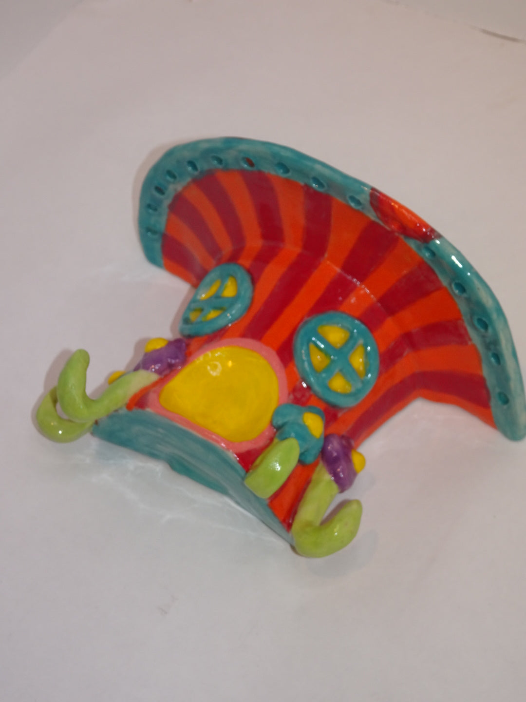 TRIPPY MUSHROOM JEWELRY HOLDER WALL HANGING