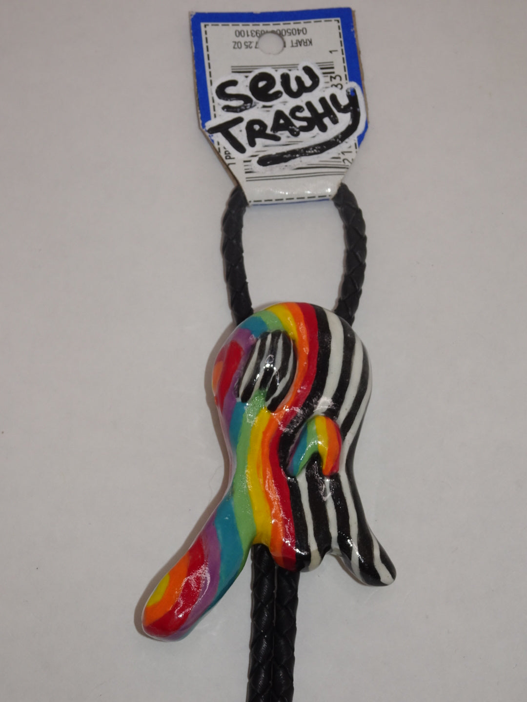 TRIPPY RAINBOW YIN AND YANG BOLO TIES