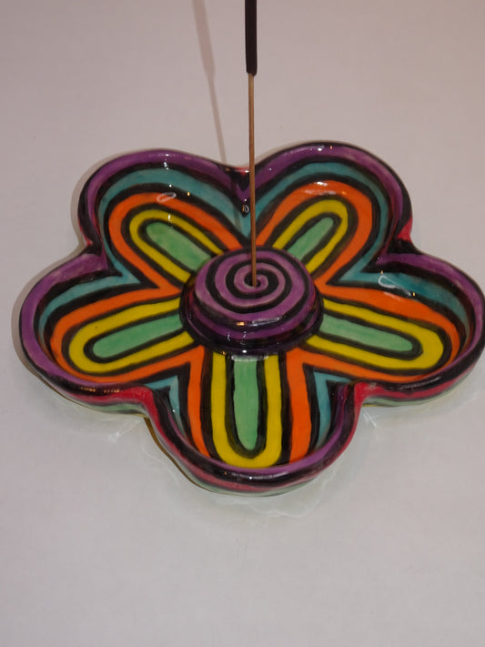 TRIPPY FLOWER INCENSE BURNER